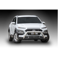 ECB Textura Black Nudge Bar to suit Hyundai Kona Ex Highlandr 09/17 - 10/20