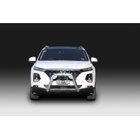 ECB Polished Nudge Bar to suit Hyundai Santa-Fe 04/18 - 09/20