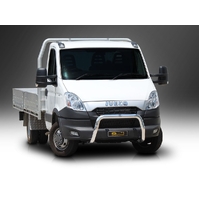 ECB Black Ripple Nudge Bar to suit Iveco Daily 45C 02/12 - 12/14