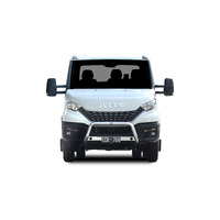 ECB Textura Black Nudge Bar to suit Iveco Daily 70C E6 01/21 - Onwards