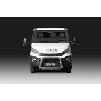 ECB Textura Black Nudge Bar to suit Iveco Daily 50C 02/15 - 01/21