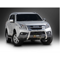 ECB Textura Black Nudge Bar to suit Isuzu MU-X 11/13 - 01/17