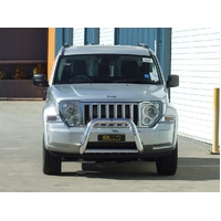 ECB Textura Black Nudge Bar to suit Jeep Cherokee KK 03/08 - 05/14