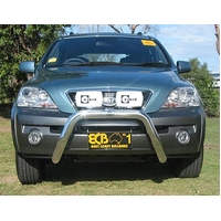 ECB Polished Nudge Bar to suit Kia Sorento 02/03 - 11/06