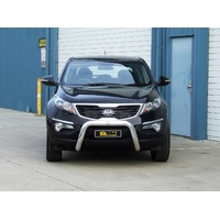ECB Polished Nudge Bar to suit Kia Sportage Series 1 01/10 - 04/15