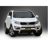 ECB Black Ripple Nudge Bar to suit Kia Sportage SL Series 05/14 - 09/15