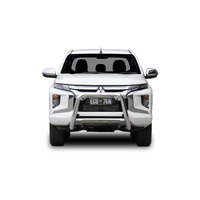 ECB Black Ripple Nudge Bar to suit Mitsubishi Triton MR 11/18 - Onwards