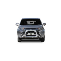 ECB Polished Nudge Bar to suit Mitsubishi Outlander PHEV 04/18 - 07/21