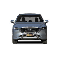 ECB Silver Hammertone Nudge Bar to suit Mazda CX-5 01/22 - Onwards