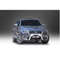 ECB Polished Nudge Bar to suit Mazda CX-3 Akari 02/17 - 07/18