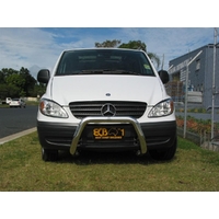 ECB Silver Hammertone Nudge Bar to suit Mercedes-Benz Vito 04/04 - 01/10