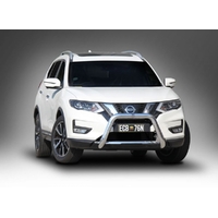 ECB Polished Nudge Bar to suit Nissan X-Trail T32 Series 2 &amp; 3 02/17 - 12/21