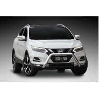 ECB Textura Black Nudge Bar to suit Nissan Qashqai Series 2 &amp; 3 09/17 - 05/22