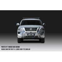 ECB Textura Black Nudge Bar to suit Nissan Patrol Y62 TI-L 08/19 - 11/21