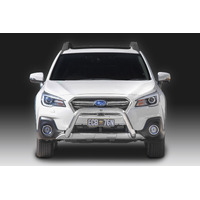 ECB Silver Hammertone Nudge Bar to suit Subaru Outback 12/17 - 11/20