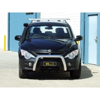 ECB Polished Nudge Bar to suit Ssangyong Actyon Sports 2006 - 02/12