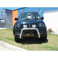 ECB Polished Nudge Bar to suit Suzuki Jimny 03/06 - 07/12