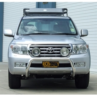 ECB Polished Nudge Bar to suit Toyota LandCruiser 200 Series GX 03/12 - 10/15