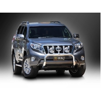 ECB Black Ripple Nudge Bar to suit Toyota Prado 150 Series 2 Altitude 11/13 - 10/17