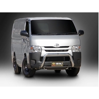 ECB Textura Black Nudge Bar to suit Toyota HiAce LWB 02/14 - 04/19