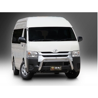 ECB Textura Black Nudge Bar to suit Toyota HiAce SLWB 02/14 - 05/19