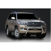 ECB Textura Black Nudge Bar to suit Toyota LandCruiser 200 Series GXL 01/16 - 06/21