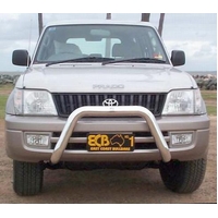 ECB Polished Nudge Bar to suit Toyota Prado 07/96 - 02/03
