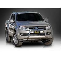 ECB Black Ripple Nudge Bar to suit Volkswagen Amarok Non Sen Mod 07/10 - 08/16