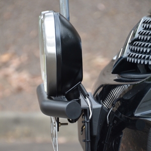 Bushranger Night Hawk X-Bar Number Plate Mounting Bracket (Black)