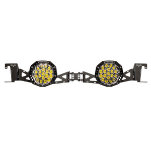 Bushranger Night Hawk Behind Grille 7" Driving Light Kit for Ford Ranger &amp; Everest 2022 - Onwards