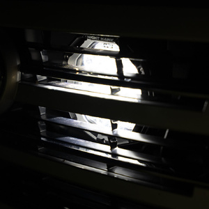 Bushranger Night Hawk Behind Grille Twin  7" Driving Light Kit for Toyota Landcruiser 300 Series