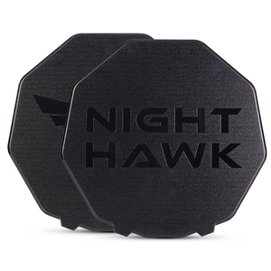 Bushranger Night Hawk 7" Black Protective Cover (Pair)