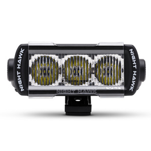 Bushranger Night Hawk Light Bar Flood Cover - Clear (Pair)