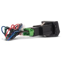 Bushranger Night Hawk Light Bar Switch for Volkswagen Amarok 2016 - 2023 Top Dash (Chrome Strip)