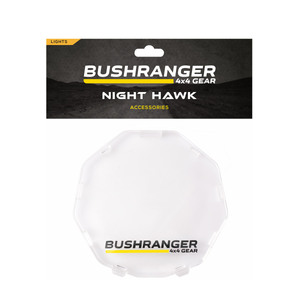 Bushranger Night Hawk 7&quot; Spot Cover - Clear