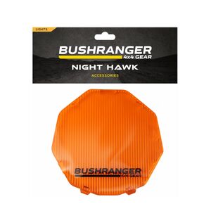 Bushranger Night Hawk 7&quot; Flood Cover - Amber