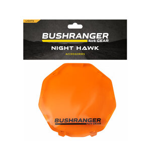Bushranger Night Hawk 7&quot; Spot Cover - Amber