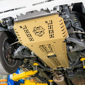 Pirate Camp Co. Touring Underbody Protection to suit Toyota Prado 150 Series | Front, Transmission &amp; Gearbox (Green)