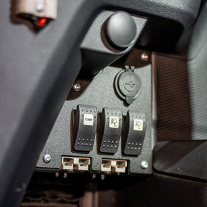Pirate Camp Co. Rear Cargo Area Switch Panel to suit Ford Everest 2022 - Onwards (Loaded)