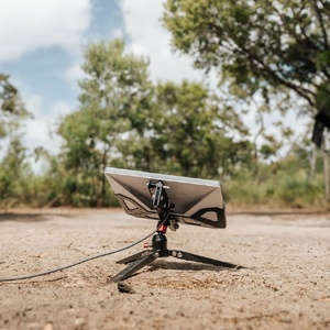 Pirate Camp Co. Starlink Mini Pipe Clamp Kit with Base Plate