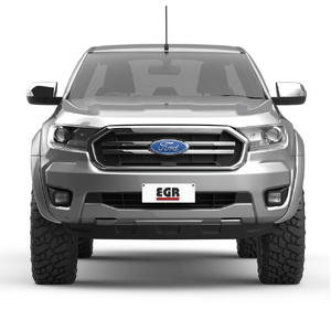 EGR Fender Flares Full Set to suit Ford Ranger PX 2011 - 2022 PX3 Wildtrak (Aluminium Smooth)