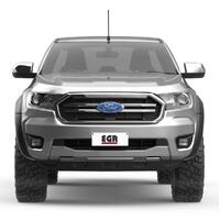 EGR Fender Flares Rear Only to suit Ford Ranger PX 2011 - 2022 PX1 (Ultra Matte Black Unpainted Smooth)