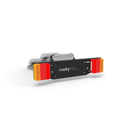 Rockymounts LED Licence Plate Bracket Kit to suit GuideRail and AfterParty