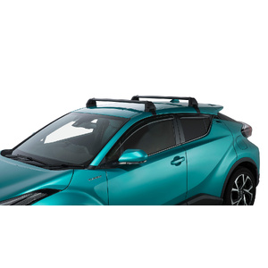 Rhino-Rack RV0746B Vortex ROC25 Flush Black 2 Bar Roof Rack for TOYOTA C-HR 4DR SUV (02/2017-Current)