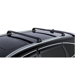 Rhino-Rack RVP33 Vortex RVP Black 2 Bar Roof Rack for HONDA CR-V With Flush Rails 5DR SUV (11/2012-06/2017)