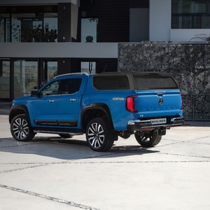 Maxliner Gen 1 Venture Canopy with Dual Lifting Windows to suit Volkswagen Amarok 2023 - Onwards (Bright Blue / Black)