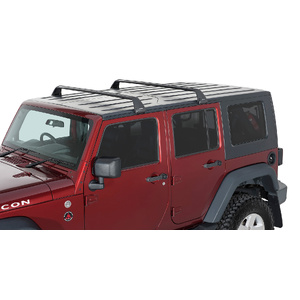 Rhino-Rack SG59 Vortex SG Black 2 Bar Roof Rack for JEEP Wrangler JK Hard Top 4DR 4WD (02/2011-03/2019)