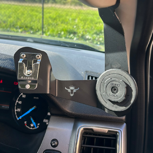 Scrub King Phone &amp; UHF Mount to suit Mazda BT-50 2012 - 2020