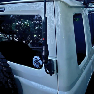 Scrub King Tailgate Hinge UHF Antenna Mount to suit Suzuki Jimny 2018 - 2024