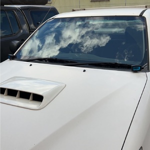 Scrub King Bonnet Hinge Ditch Light Bracket to suit Toyota Hilux 2005 - 2014 (Stainless Steel)